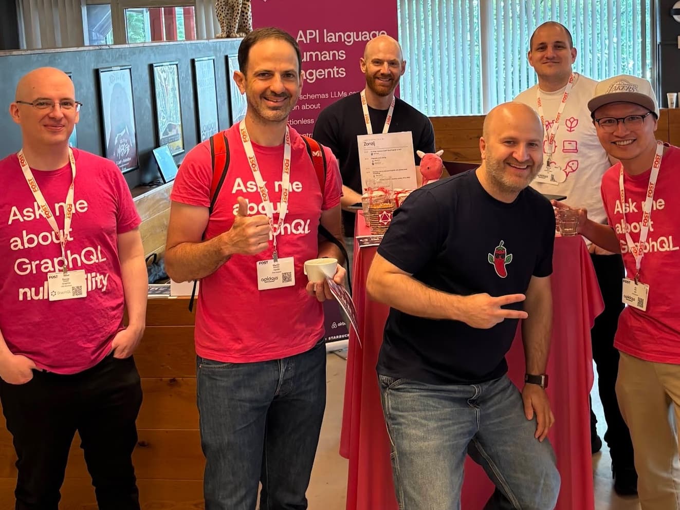 The team at GraphQL Day Amsterdam